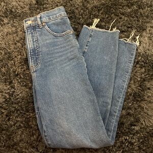 High waisted Express mom jeans